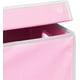 thumbnail image 5 of Cesto para ropa sucia, sencillo, plegable, con tapa, rosa, 5 of 7