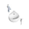 thumbnail image 1 of DROP Bath and Kitchen DR091248 Bathroom Vessel Sink Set, 1 of 7