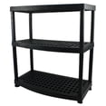thumbnail image 2 of Estante 3 niveles Heavy Duty de Plastico Negro FoodKeepers Heavy Duty, 2 of 2