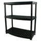 thumbnail image 2 of Estante 3 niveles Heavy Duty de Plastico Negro FoodKeepers Heavy Duty, 2 of 2