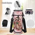 thumbnail image 6 of Yspwyqan Kids Backpack Set 4Pcs with Lunch Box Pencil Case Water Bottle Bag, Strawberry Sloth Lightweight Double Zipper Bookbags for School Travel, 6 of 7