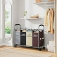 thumbnail image 7 of 4 Section Laundry Sorter with Removable Bags, Heavy Duty Rolling Wheels, Large Capacity Storage, 7 of 7