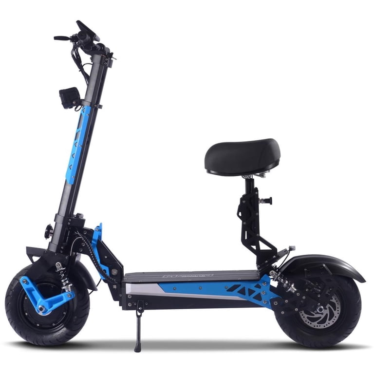 MotoTec Switchblade 60v 4000w Lithium Electric Scooter, Dual Hub