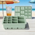 thumbnail image 3 of For Clear Large Ice Cubes – Silicone Tray For Freezer Easy Release And Stackable Design Reusable Party, 3 of 4