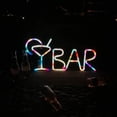 thumbnail image 4 of Letrero luminoso decorativo con letras de neón LED colorido, 4 of 5
