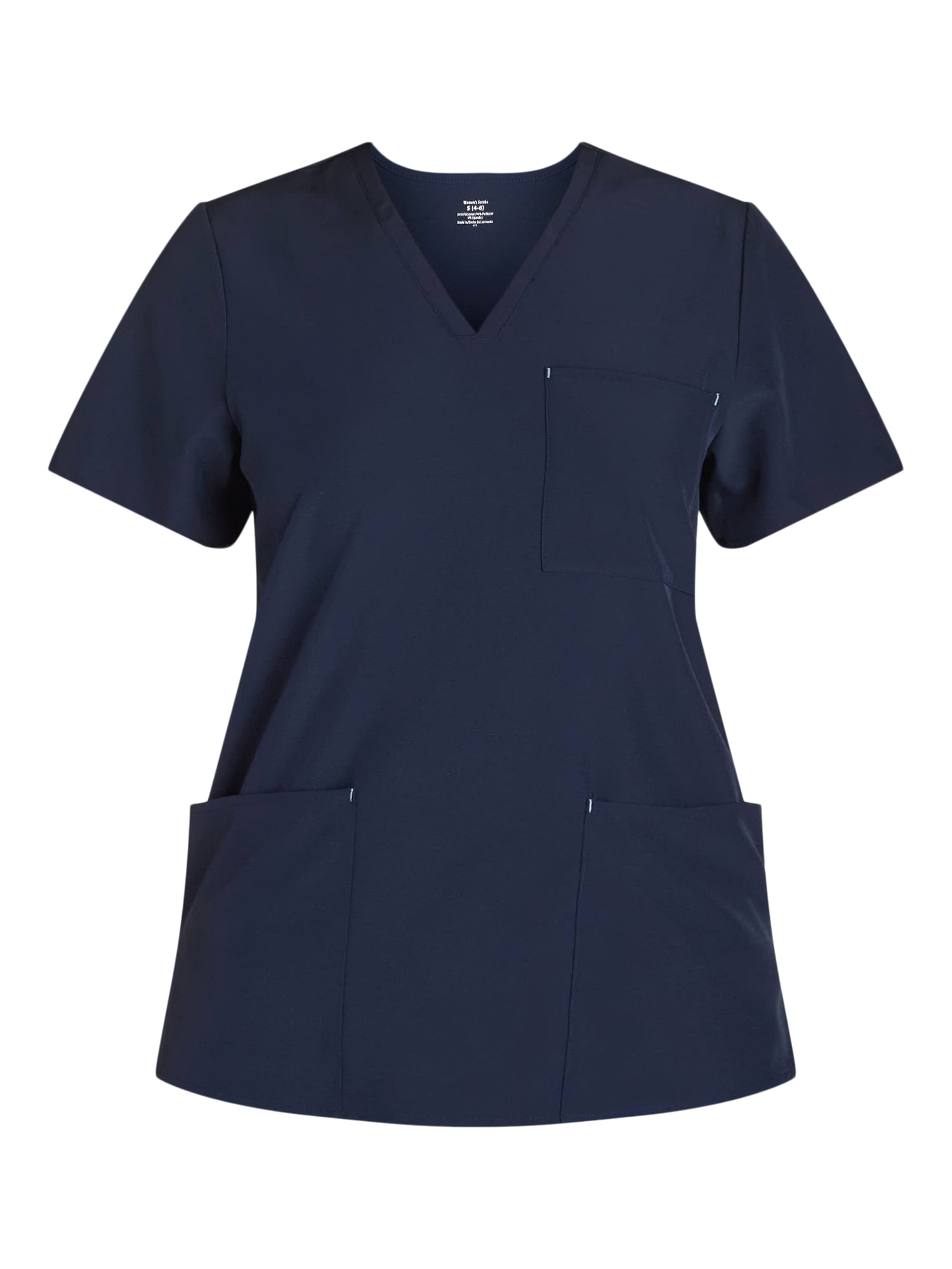 Generic Women's Scrub Vneck Top Sizes XS-XXXL