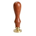thumbnail image 4 of Cuadros Decorativos Sello de cera clásico inicial sello de cera alfabeto letra N Retro madera, 4 of 8