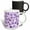 Multicolor, variant on 3drose, Pretty Lavendar Butterflies and Purple Flowers, 11oz Mug