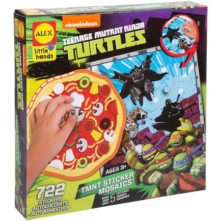 Alex Sticker - ALEX Toys Teenage Mutant Ninja Turtles Sticker Mosaics