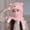 Pink, variant on Balaclava Ski Solid Color Single Layer Winter Warm Neck Protection Face Cover for Outdoor Sports Cycling