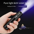 thumbnail image 2 of stanreset Flashlight Backlight Multipurpose Torch Detector Light Household Detecting Illumination Equipment Wide Application Black Large, 2 of 6