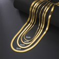 thumbnail image 2 of Skyrim-collar de cadena de serpiente de acero inoxidable para hombre y mujer, Gargantilla de espiga de Color dorado, cadenas para el cuello, joyería de tendencia, regalo popular, 2023, 2 of 4