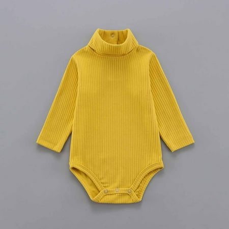 

Ganfancp Cotton Long Sleeve Romper Jumpsuit – Soft Skin-Friendly Infantwear for Boys & Girls – Stylish Easy-Change Diaper snaps – Ideal for Daily Wear & Occasions Clearance Items