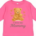 thumbnail image 4 of Inktastic I Love My Mommy Teddy Bears Boys or Girls Long Sleeve Toddler T-Shirt, 4 of 5