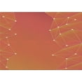 thumbnail image 1 of Ahgly Company Machine Washable Indoor Rectangle Transitional Neon Orange Area Rugs, 7' x 9', 1 of 7