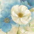 thumbnail image 2 of Coulter, Cynthia 20x20 Gold Ornate Wood Framed with Double Matting Museum Art Print Titled - Watercolor Poppies I, 2 of 4