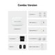 thumbnail image 2 of Micrófono Inalámbrico Hollyland Lark A1 Combo Blanco con USB-C RX y Lightning RX para iPhone y Andro, 2 of 9