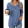 thumbnail image 3 of Sudaderas con Capucha de Moda para Mujer, Sudaderas Holgadas de Gran Tamaño, Camisetas de Larga, Corte Holgado Azul M, 3 of 10