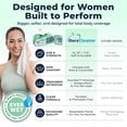 thumbnail image 5 of Body Wipes for Women, Extra Moist No Rinse Bathing Wipes-50 XL Shower Cloths + 4 Travel Size Bath Sheets -10x11.5" After Gym & Post Workout Deodorant, Disposable Washcloths, Womens Hygiene Essentials, 5 of 12