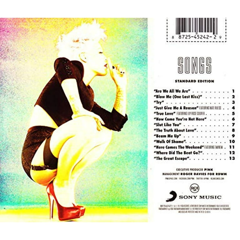 2discs LP P!nk Truth About Love 88725452421 RCA 未開封 /00520 P!nk - The Truth About Love (Deluxe Version) - Amazon.com Music