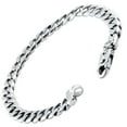 thumbnail image 2 of Pompeii Men's Classic Curb Link 14k Gold (39gram) or Platinum (64gram) 8mm Bracelet 8.5, 2 of 4