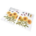 thumbnail image 3 of Chendee Sunflower Diy Pvc Removable Wall Art Sticker Decals Room Home Mural Decor, 3 of 9