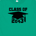 thumbnail image 4 of Inktastic Class of 2043 Graduation Boys or Girls Baby T-Shirt, 4 of 5