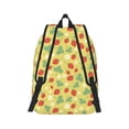 thumbnail image 6 of Rocae Floral Strawberr for Durable Canvas Backpack Leisure Large Bag Travel Rucksack Multi-function Backpack Small, 6 of 8