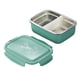 thumbnail image 2 of Recipientes de acero inoxidable Caja Bento sin BPA a prueba de fugas (550ml Verde) Ndcxsfigh Nuevos Originales, 2 of 7
