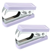Uxcell Acrylic Staple Remover, 2 Pcs Heavy Duty Staple Puller Removal Tool with Lock, Purple