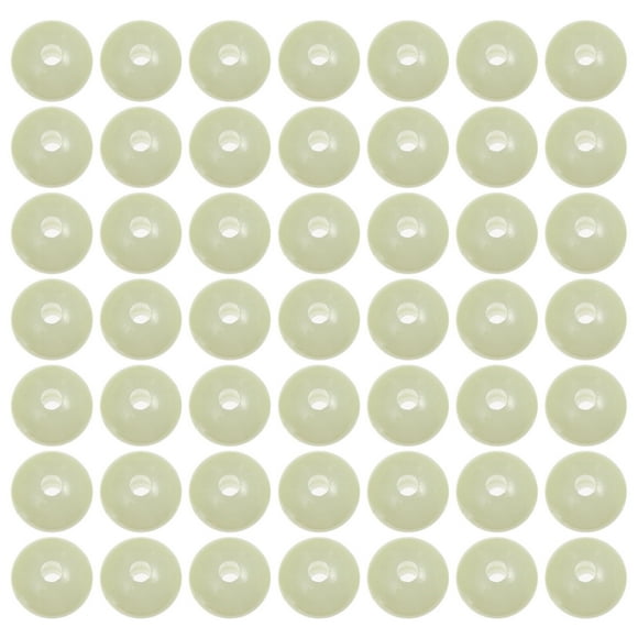 FRCOLOR Perle Lumineuse de Nuit 2 Paquets de 200 Pcs Perles Lumineuses de Nuit Accessoires de Bijoux Perle Perles Bricolage,0,43"X0,43"X0,43 Pouces