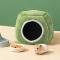 thumbnail image 3 of Lit pour Hamster Fermé, Tapis de Couchage Confortable pour Petits Animaux, Confort d'Hiver, 3 of 5