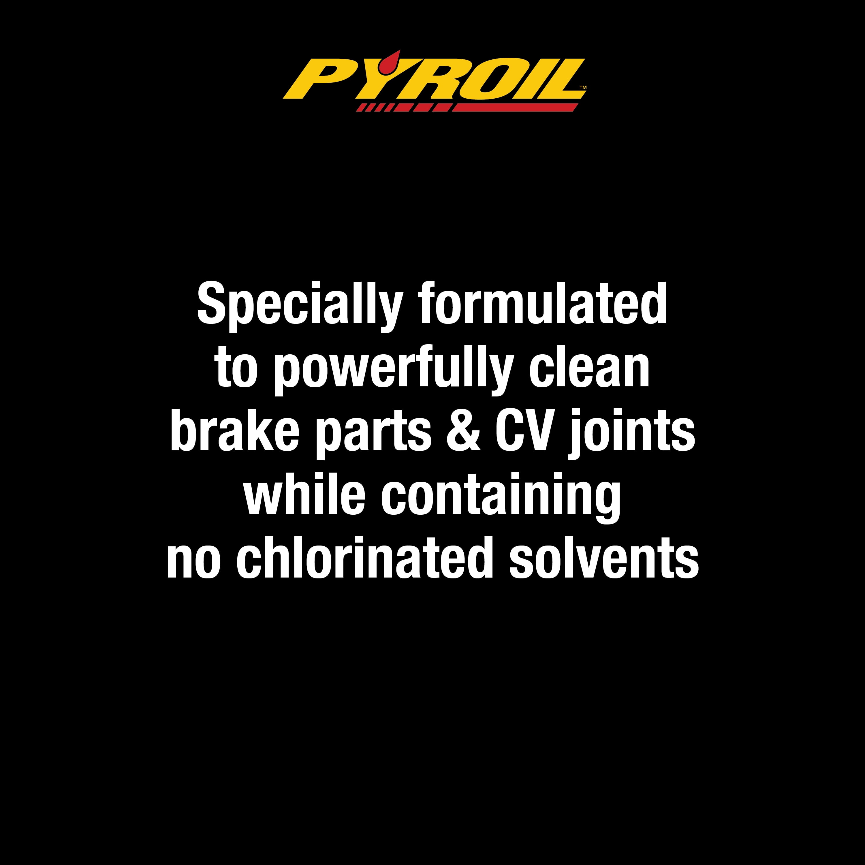 (2 pack) Pyroil Brake Parts Cleaner, Fast-Drying Non-Flammable for Cars, Trucks, Motorcycles, 15 oz
