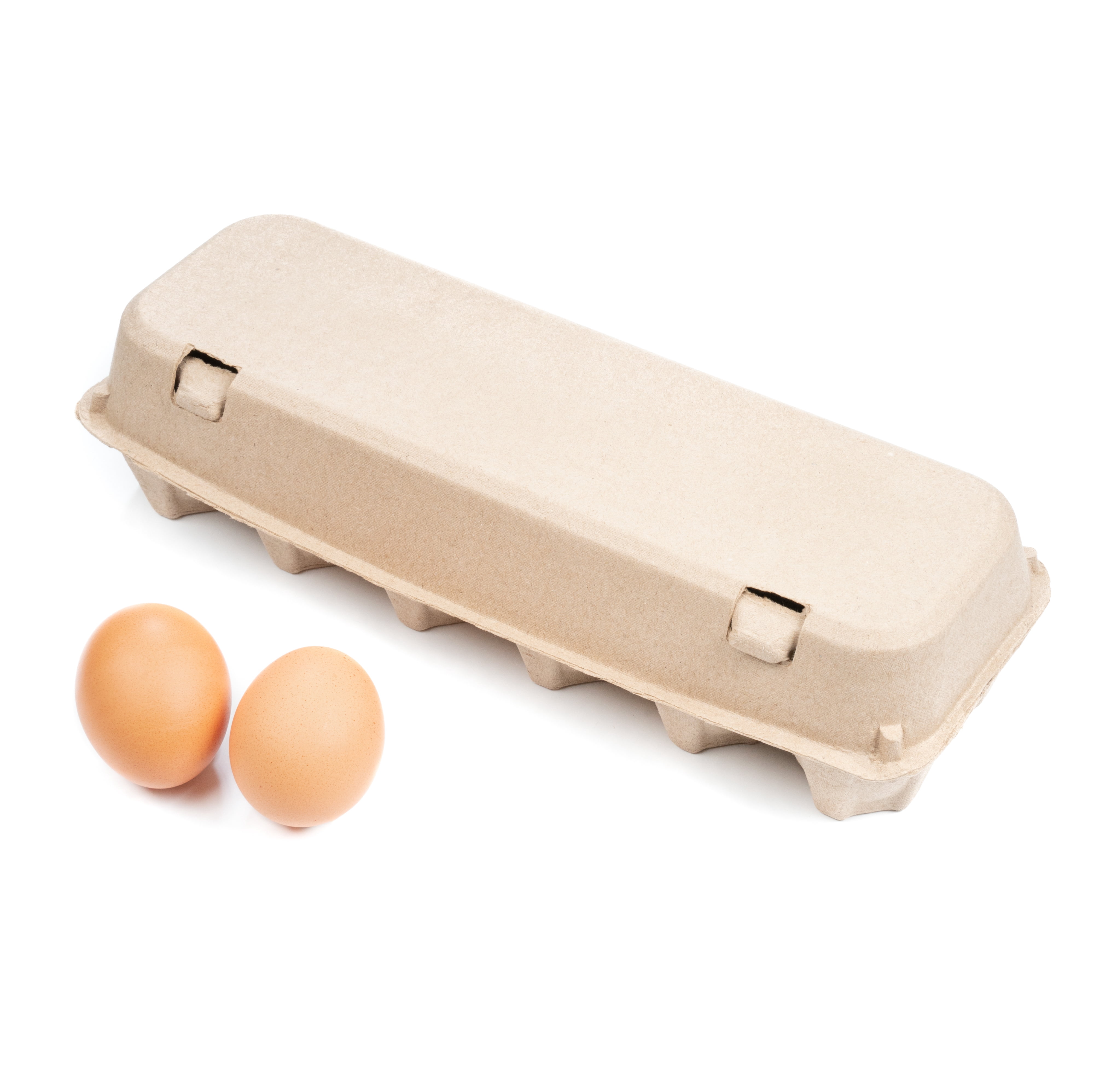 Hearty Produce 2x6 Egg Cartons (30-Pack) | 12 Count | Biodegradable & Recycled Pulp | Perfect for Family-owned Farm