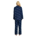 thumbnail image 3 of GLOBAL Womens Flannel Cotton Pajama Set Long PJs Flannel Loungewear Sleepwear,Size S-3XL, 3 of 6