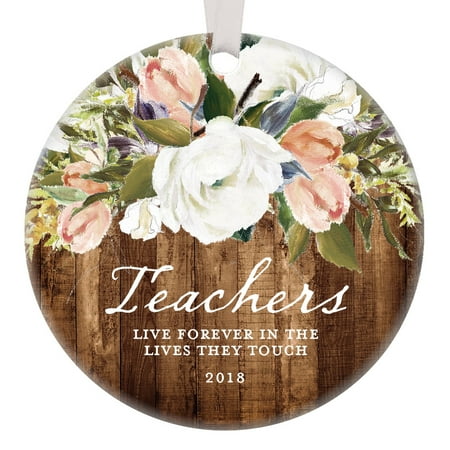 teacher christmas ornament 2018
