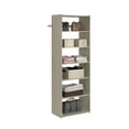 thumbnail image 7 of The Stow PH38-MJ 72 x 25.125 x 14 in. Essential Shelf Tower Kit with Six Shelves, Honey Blonde, 7 of 7
