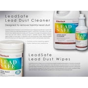 Fiberlock LeadSafe Lead Dust Cleaner, Light Green, 1 Quart