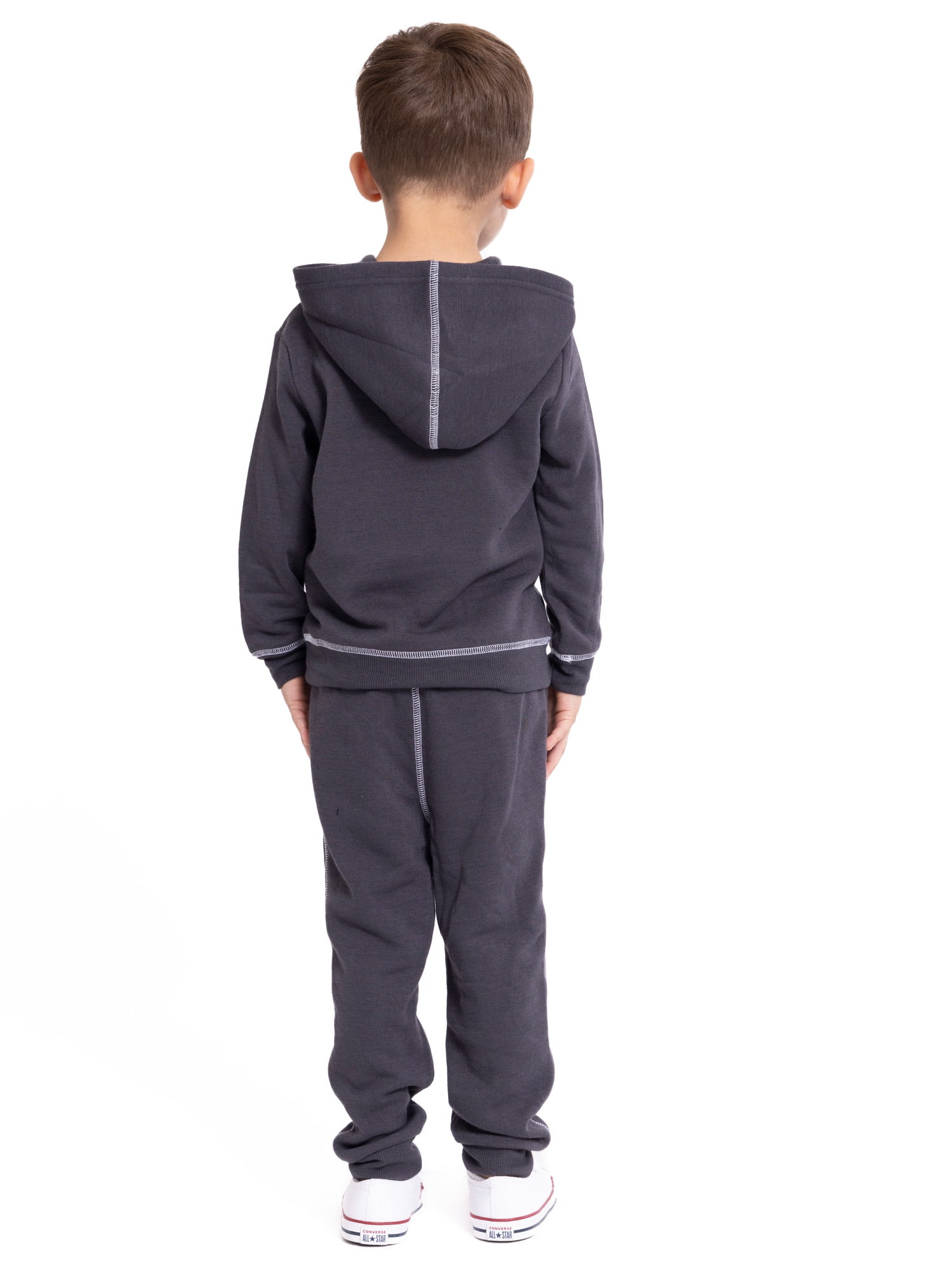Super Mario Brothers Toddler Boys Jogger Set with Hood Outfit Set, 2 Piece, Sizes 12 Months to 5T
