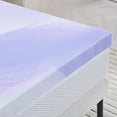thumbnail image 3 of Queen Mattress Topper, GELBIY 3'' Memory Foam Mattress Topper for Pressure Relief, Purple, 3 of 9