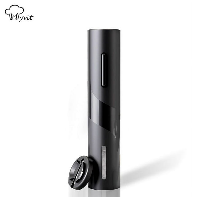 Electric Wine Bottle Opener with Foil Cutter, Reusable Automatic Wine Corkscrew Openers Battery Operated One-click Button Opener for Wine Lovers Kitchen Party
