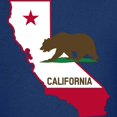 thumbnail image 3 of CafePress - CALI STATE W BEAR T Shirt - Dark T-Shirt Kids XS-XL, 3 of 4