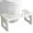 White, variant on 7 Inch Bamboo Toilet Stool, Foldable Poop Stool, Bathroom Step Stool Squat (White)