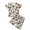 Light Gray, variant on MuXiKeJi Clothes Boys Summer Pajama Set Soft Bamboo Viscose Two-Piece Outfit Cool Comfortable Kids Sleepwear Toddler Car Print Shorts