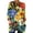 Multicolor, variant on MEICHEN Women's Fashionable Casual Comfort Printed Sleeve Top Loose Summer T Shirts for Women