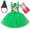 Green_018, variant on SUXIAN Toddler Summer Dress Halloween Short Sleeve Tutu Pumpkin Hat Carnival Fancy Party Outfit Girls Dresses Orange_001 3-4 Years
