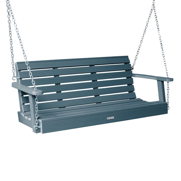 Highwood 5ft Weatherly Porch Swing - Outdoor, Eco-friendly, Synthetic Wood