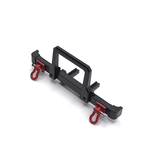 Vogacara Reemplazo de larga vida útil del parachoques delantero para ZP1001 ZP1002 ZP1003 ZP1004 Kits de construcción modelo Negro Vogacara FN001484-02