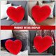 thumbnail image 2 of Heart Pillow Plush Heart Shaped Pillow Room Throw Pillow Heart Plush Pillow for Wedding, 2 of 4