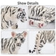 thumbnail image 4 of Figuras de animales Toymany White Tigers Family, 6 unidades, 4 of 9